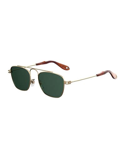 Givenchy Men's GV 7055 Small Square Sunglasses 